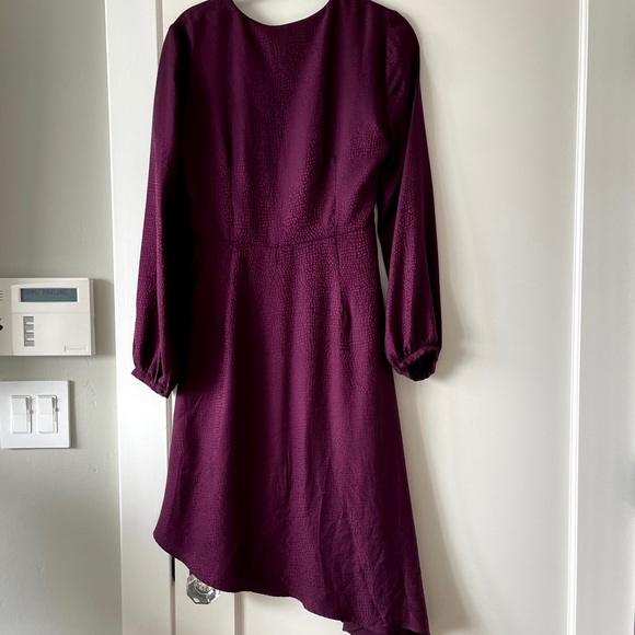 Intermix Maroon dress size 2 - Picture 3 of 5